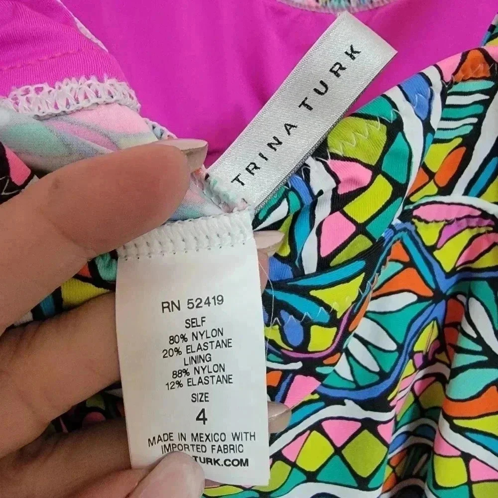 Trina Turk Bora Bora Swim Tank - Picture 3 of 4